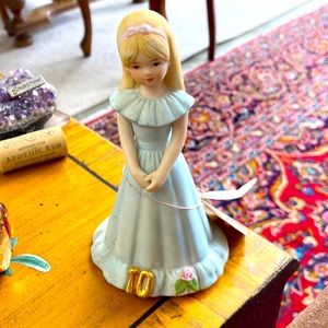 Enesco vowing birthday girls age 10. No flaws. With tags.